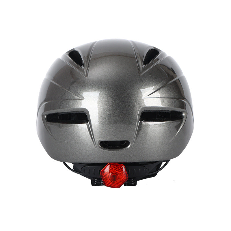 Cycling Helmet with Built-in Visor Bowlift