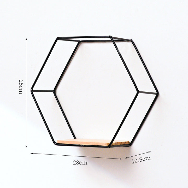 Geometric Wall Shelf
