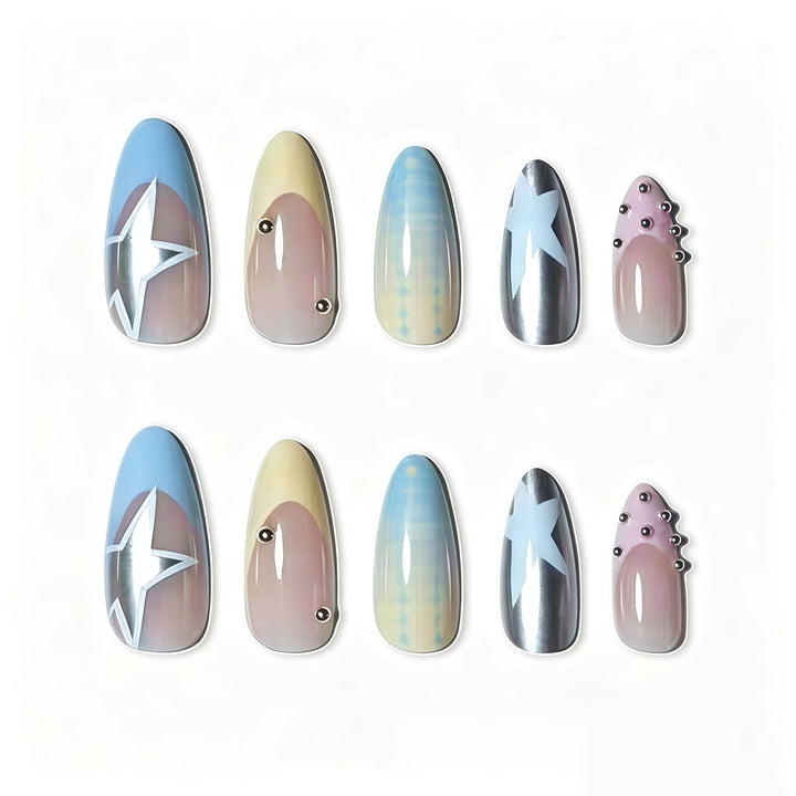 Trendy 3D Nail Art Extensions Bowlift