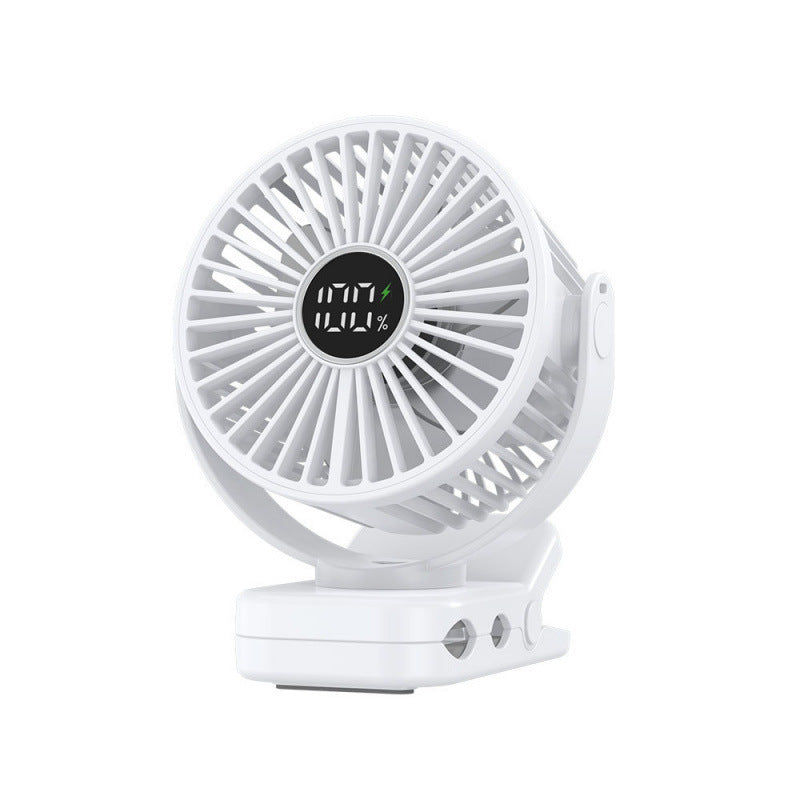 Women's portable high-performance fan with digital display Bowlift