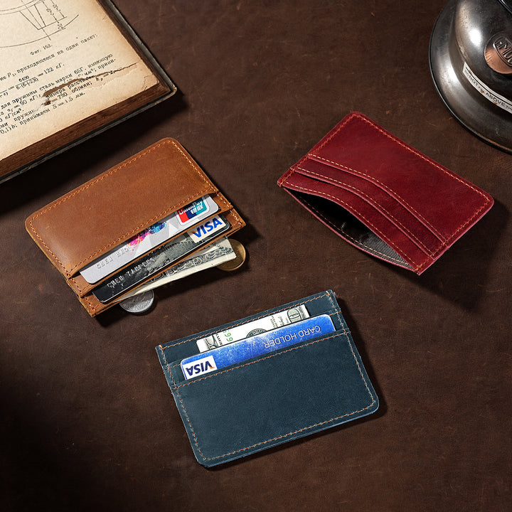 Vintage Leather Cardholder