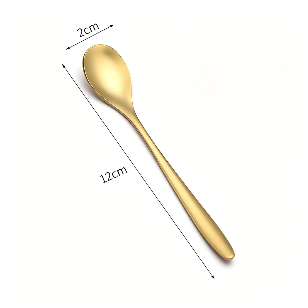Elegant Dessert Spoon Made of High-Quality Stainless Steel Bowlift