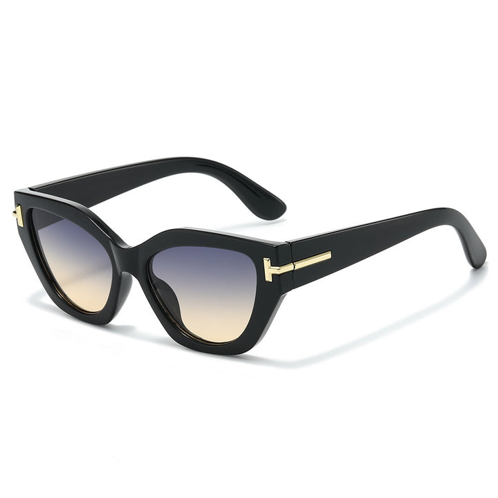 Architectural Cat-Eye Sunglasses Bowlift