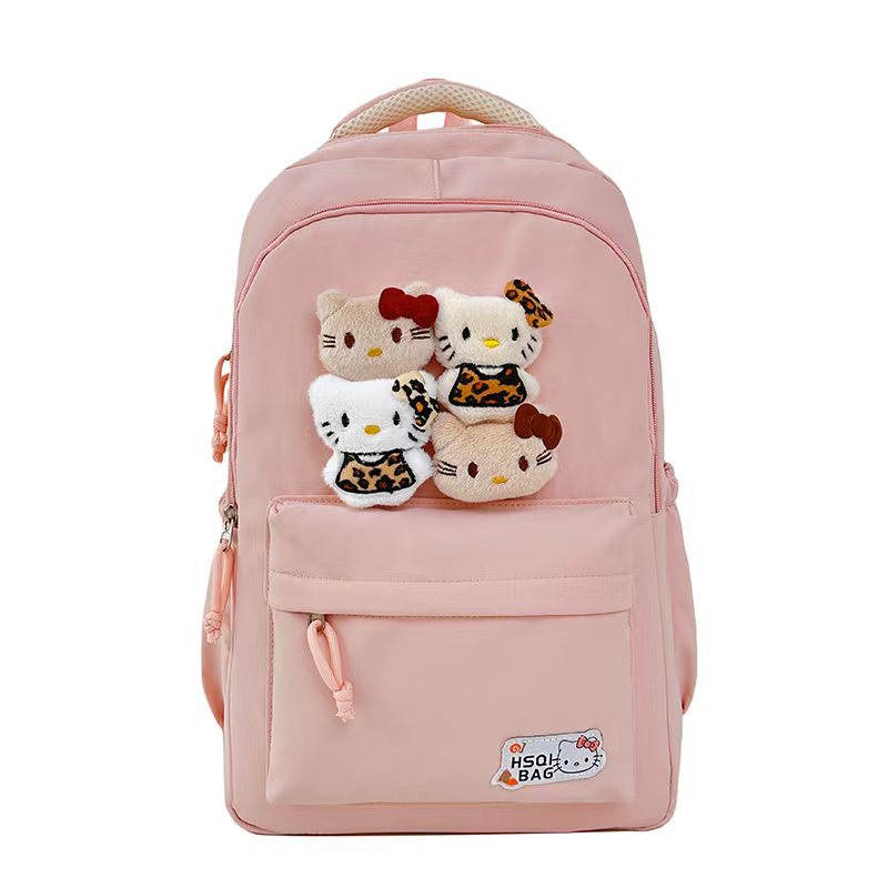 Cute Plush Character Backpack Bowlift