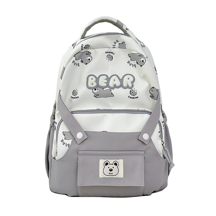 Playful Cartoon Character Backpack Bowlift