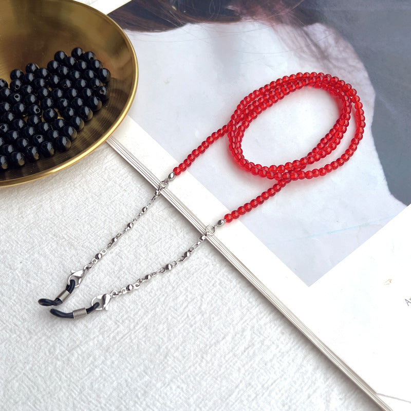 Beaded Eyewear Chain with Durable Clasp Bowlift