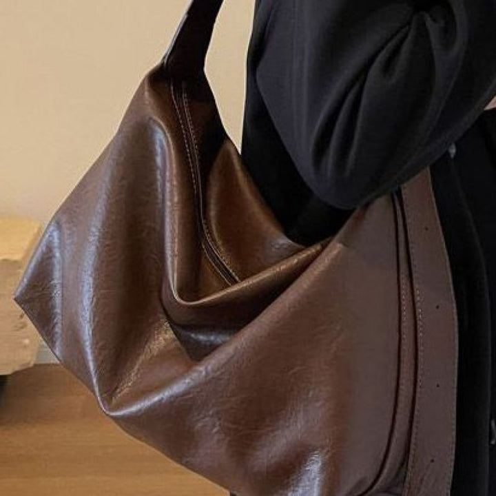 Stylish Slouchy Shoulder Bag Bowlift