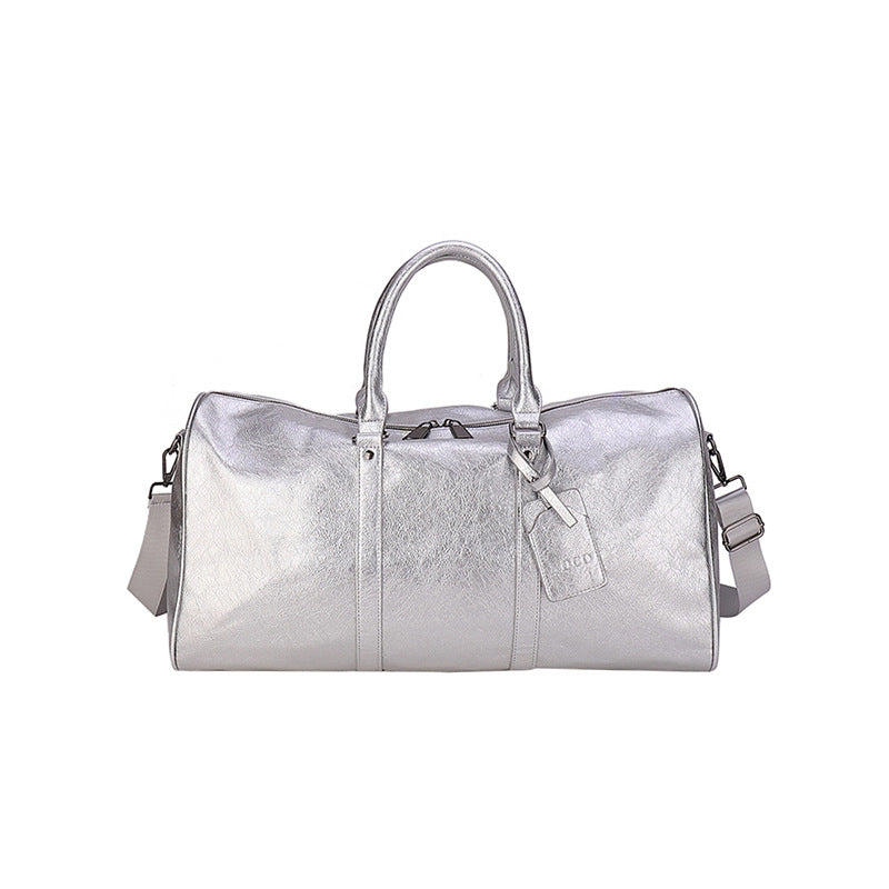 Luxury Leather Weekend Duffel Bag Bowlift