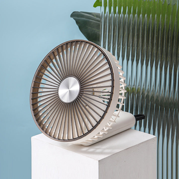 Portable Desktop Cooling Fan with Adjustable Speed Bowlift