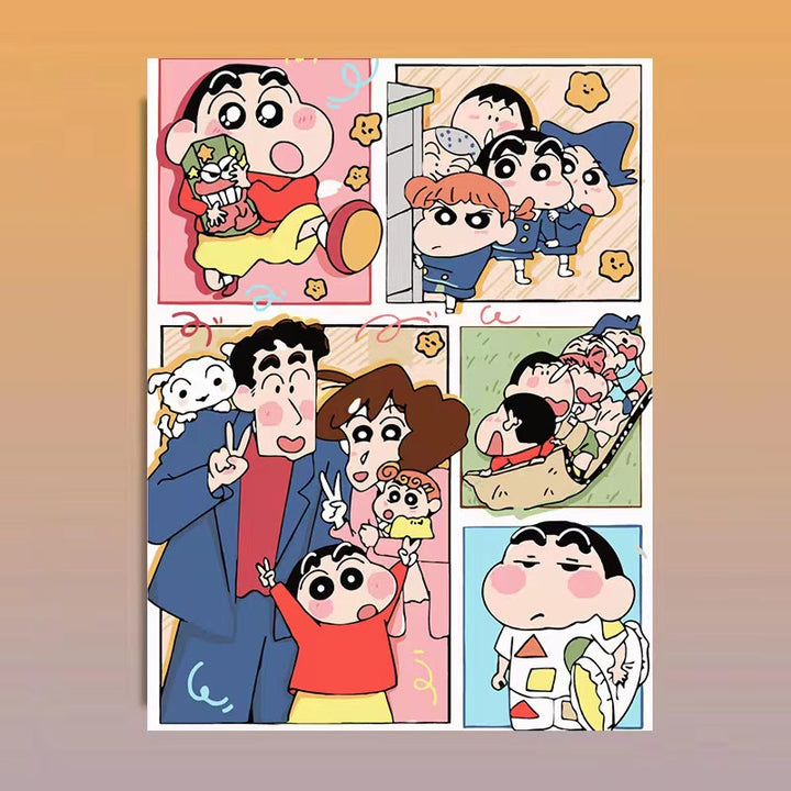 Cartoon-Themed Wall Art Canvas Print Bowlift