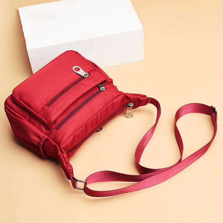 Versatile Multi-Pocket Shoulder Bag Bowlift