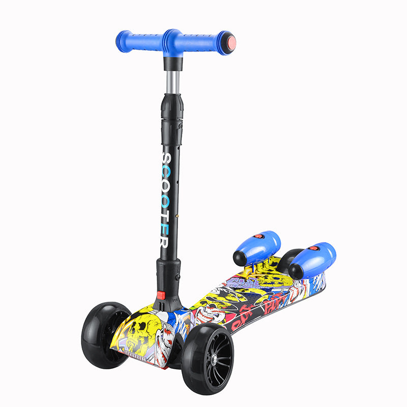 Kickboard Scooter with Adjustable Handlebar Bowlift