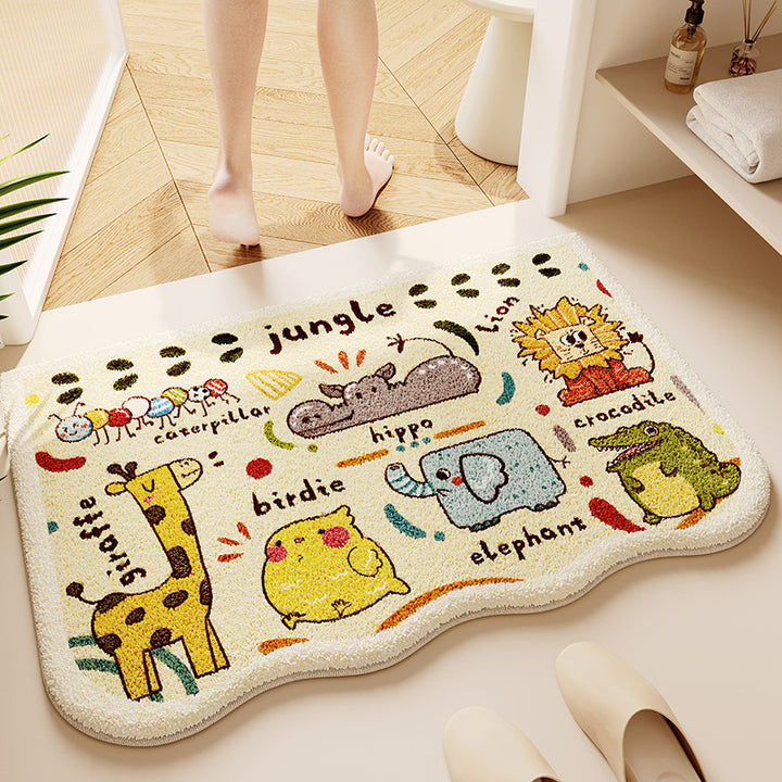Soft Plush Bath Mat Bowlift