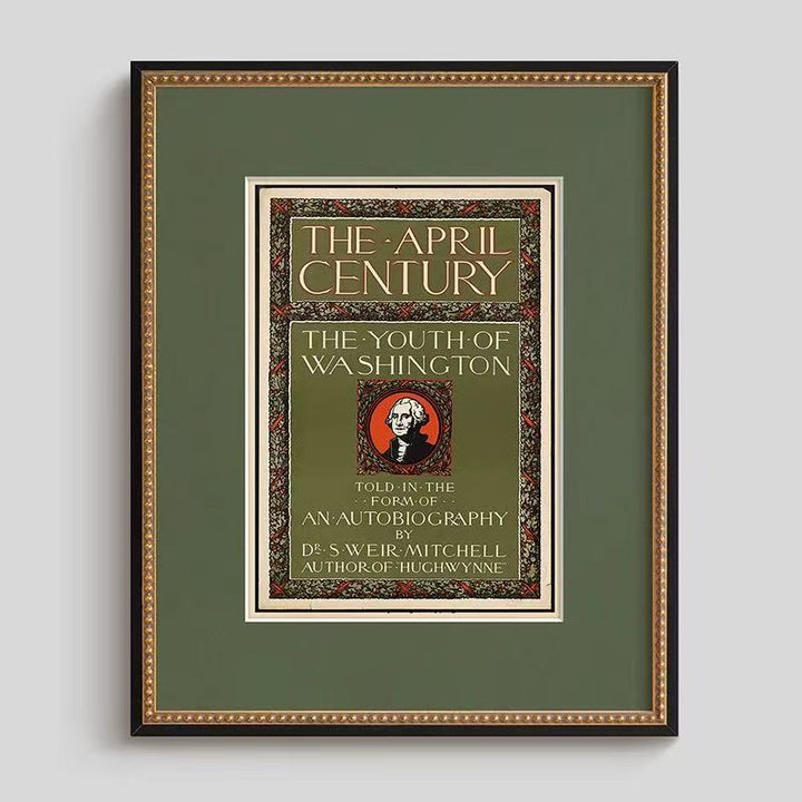 Vintage Bookstore Canned Artwork