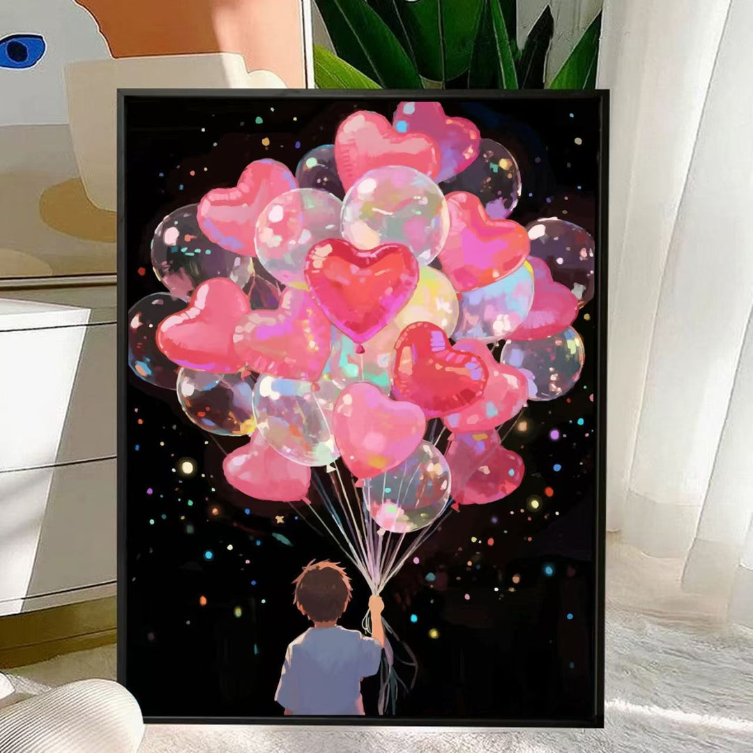 Charming Floral Bouquet Canvas Art Bowlift