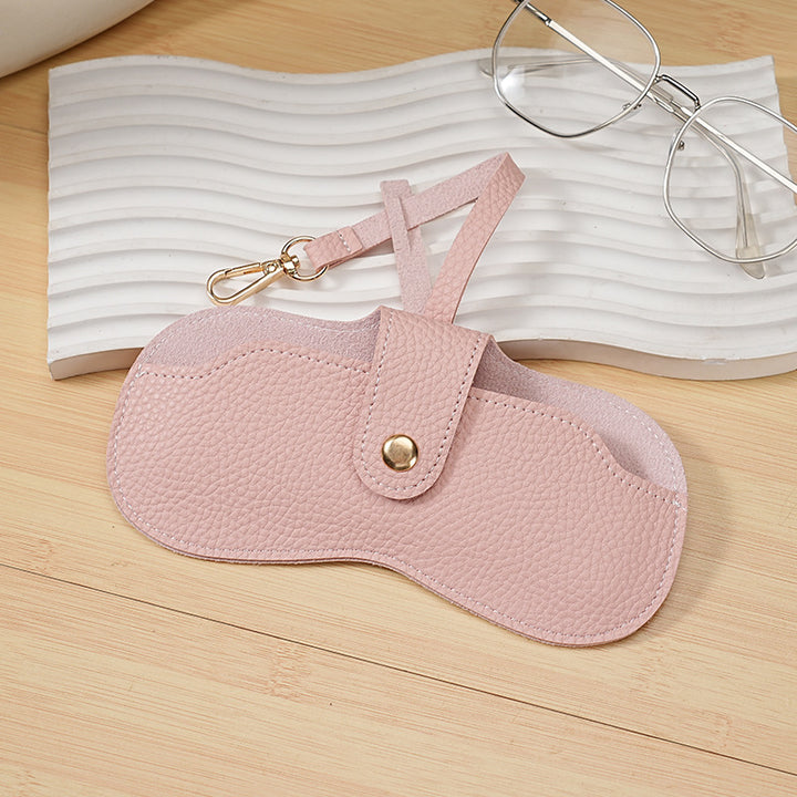 Leather Zippered Glasses Case Bowlift