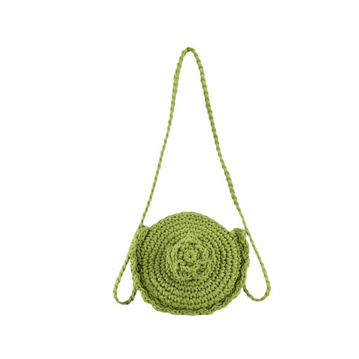 Handmade Crossbody Bag In Unique Floral Pattern Bowlift