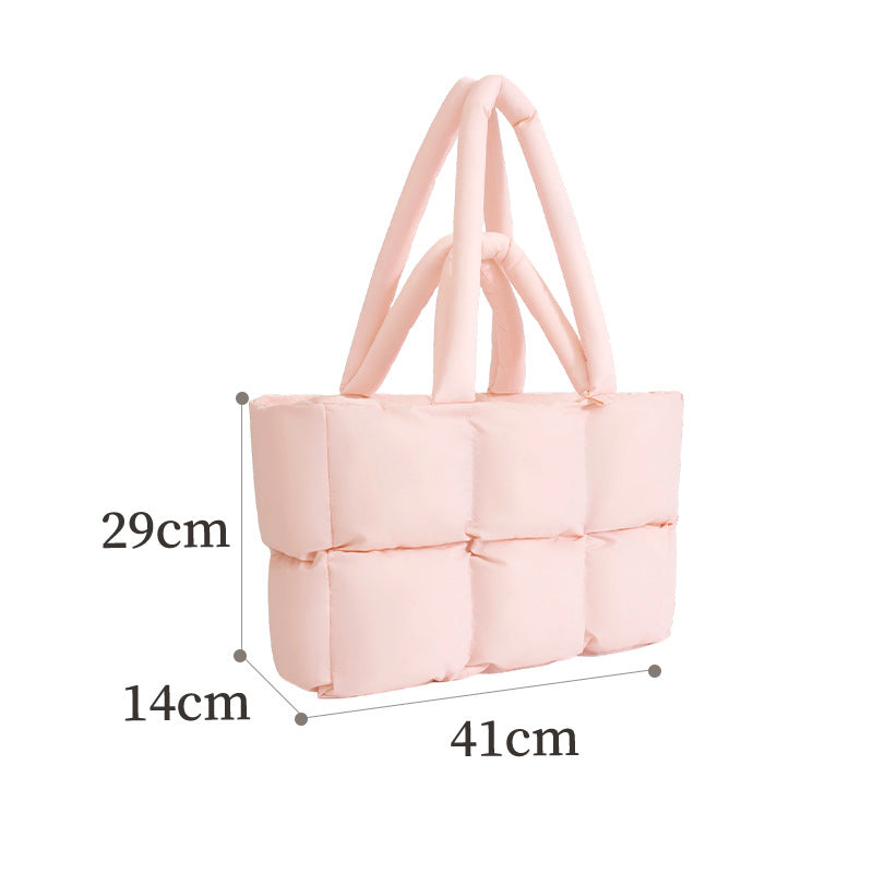 Quilted Puff Tote Bag Bowlift