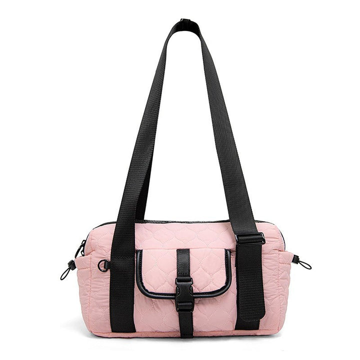 Multifunctional shoulder bag with structured design Bowlift