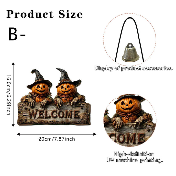 Creepy Welcome Sign Decor Bowlift