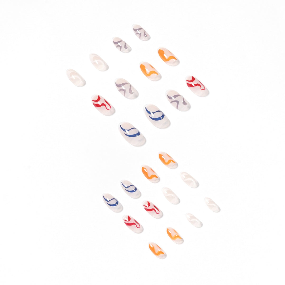 Artistic Nail Art with Abstract Designs Bowlift