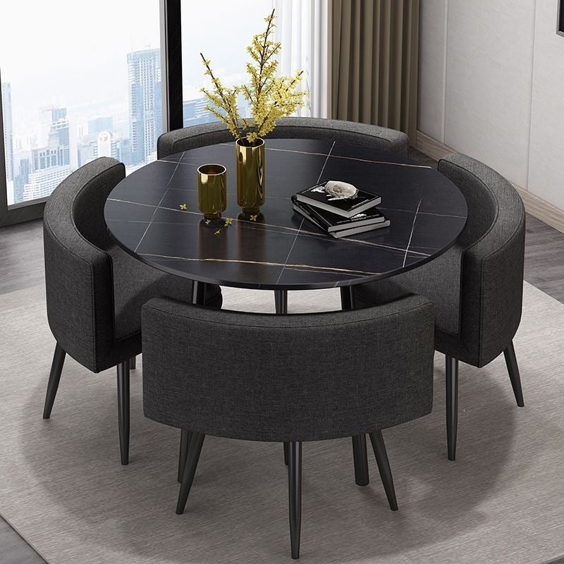 Modern Dining Table Set Bowlift