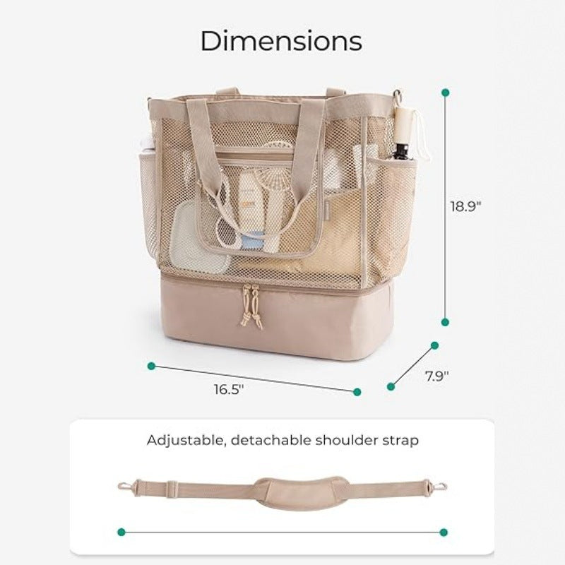 Cooler bag with integrated organizer Bowlift