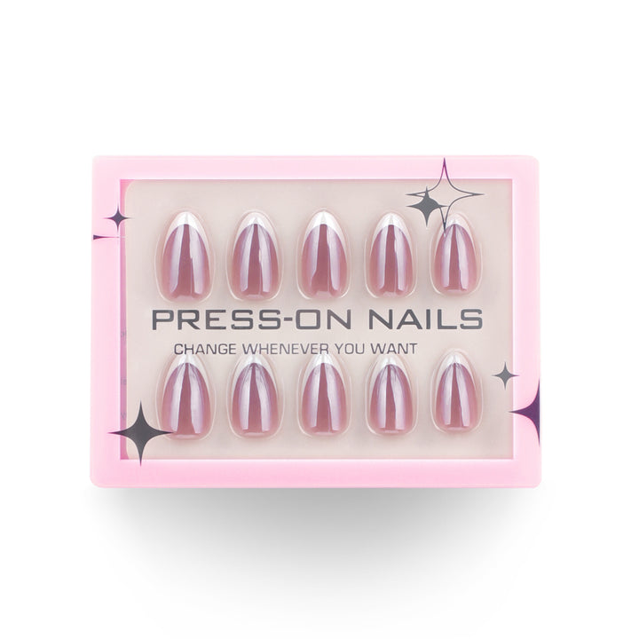 Artificial nail extensions in an elegant design Bowlift