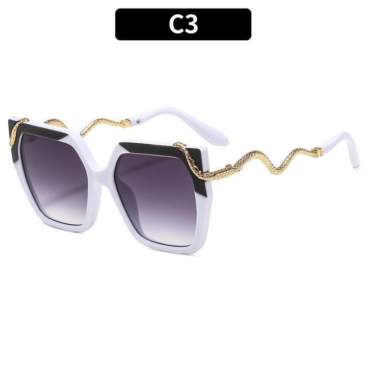 Ornate Snake Detail Sunglasses
