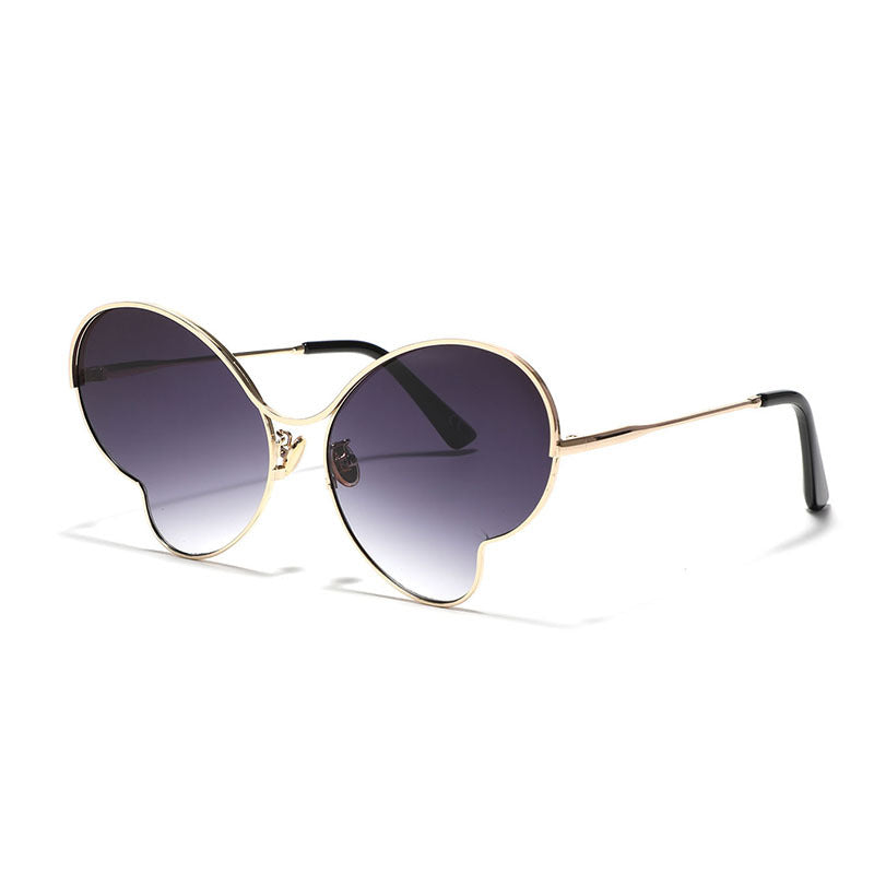 Women extravagantly designed butterfly sunglasses Bowlift