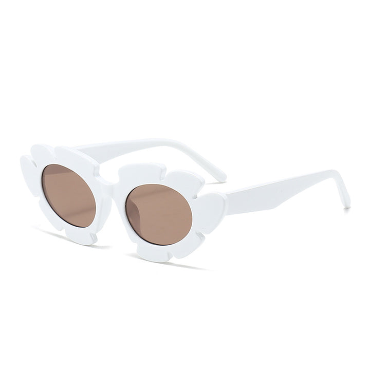 Women's flower-shaped sunglasses with high-quality UV protection Bowlift