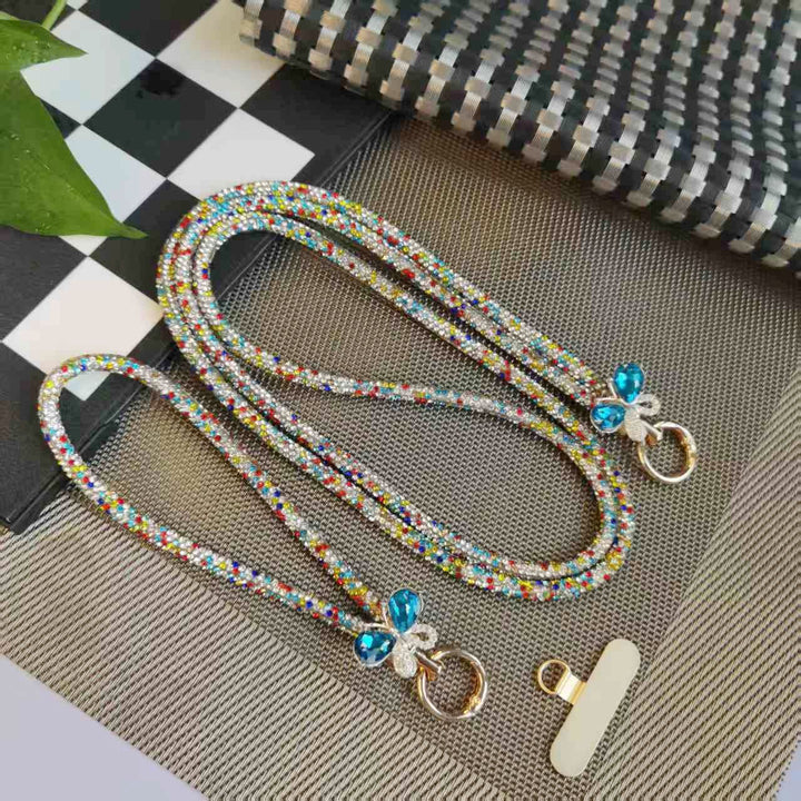 Glittering Multi-Functional Necklace Strap Bowlift