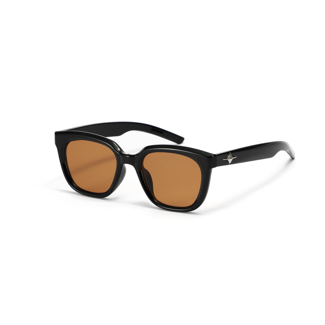 Ladies fashionable transparent sunglasses with slim frame and UV protection Bowlift