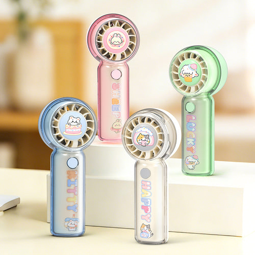 Women's Portable Mini Personal Fan with Cute Design Bowlift