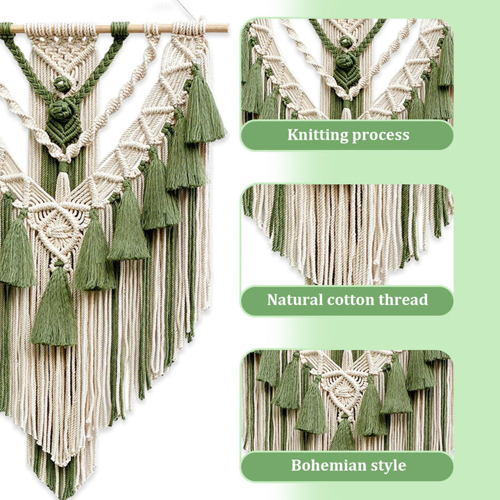 Handcrafted Macramé Wall Hanging Bowlift