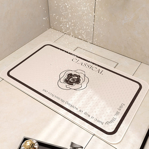 Home Decorative Bathroom Mat Bowlift