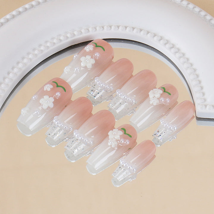 Acrylic Stiletto Press-On Nails Bowlift