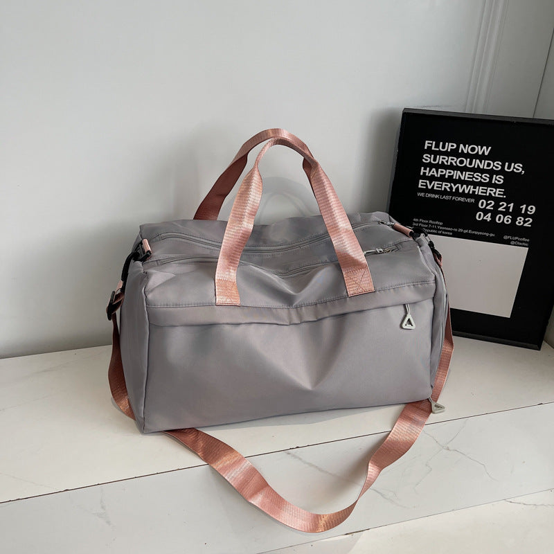 Water-Resistant Multi-Pocket Weekend Duffel Bag Bowlift