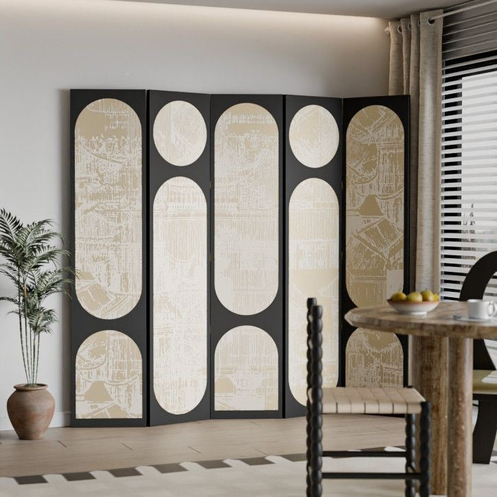 Artistic Floral Room Divider Bowlift