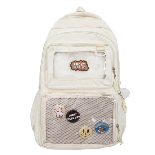 Multi-Compartment Travel School Backpack Bowlift