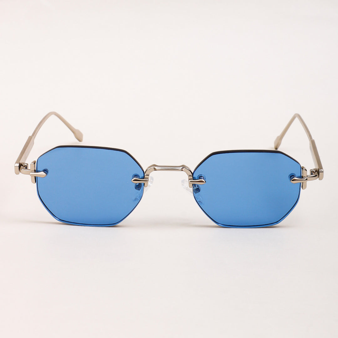 Ladies sunglasses with elegant octagonal frame and comfortable nose pads Bowlift