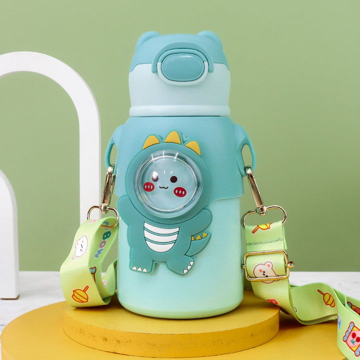Creative water bottle with cute animal design Bowlift