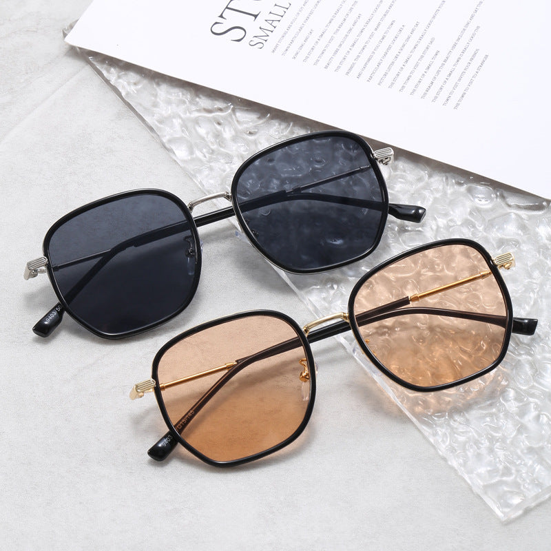 Women's geometric oversized sunglasses Bowlift
