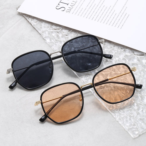 Women's geometric oversized sunglasses Bowlift