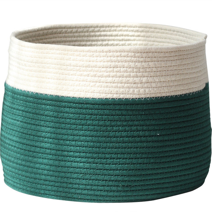 Handcrafted cotton storage basket Bowlift