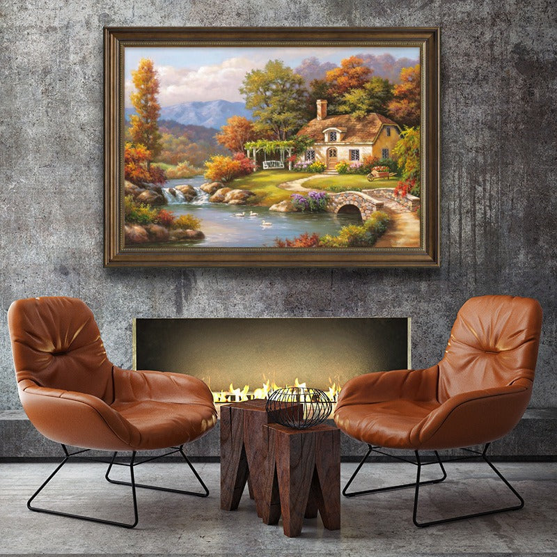 Framed Landscape Artwork