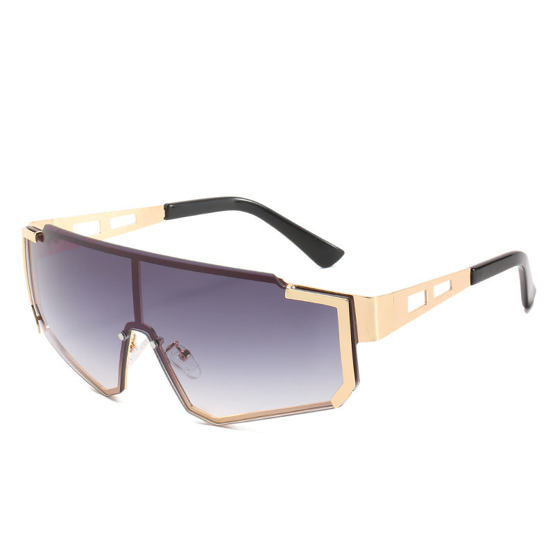 Women futuristic oversized sunglasses Bowlift