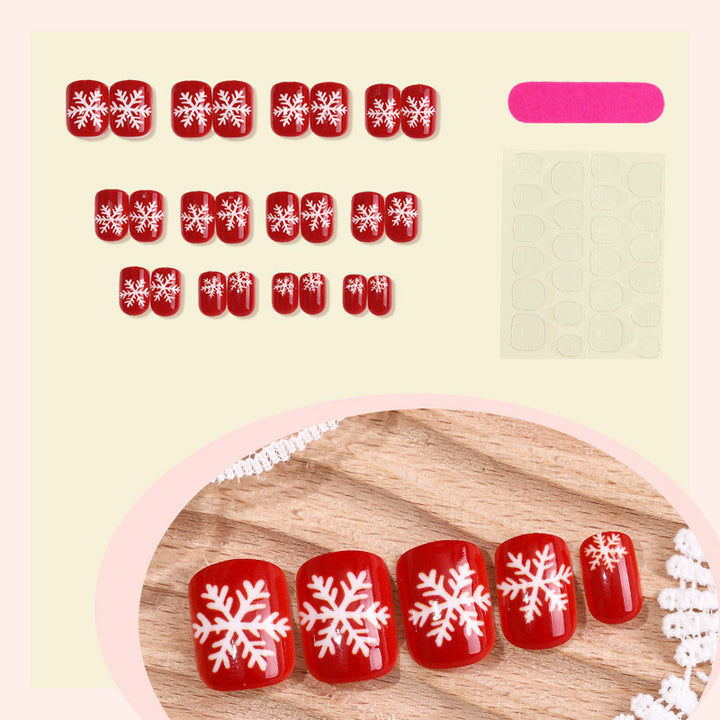Festively Themed Press-On Nail Art Collection Bowlift