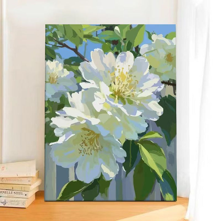 Floral Canvas Wall Art Bowlift