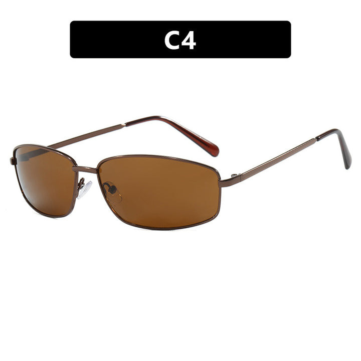 Women's sporty sunglasses with stylish metal protection Bowlift